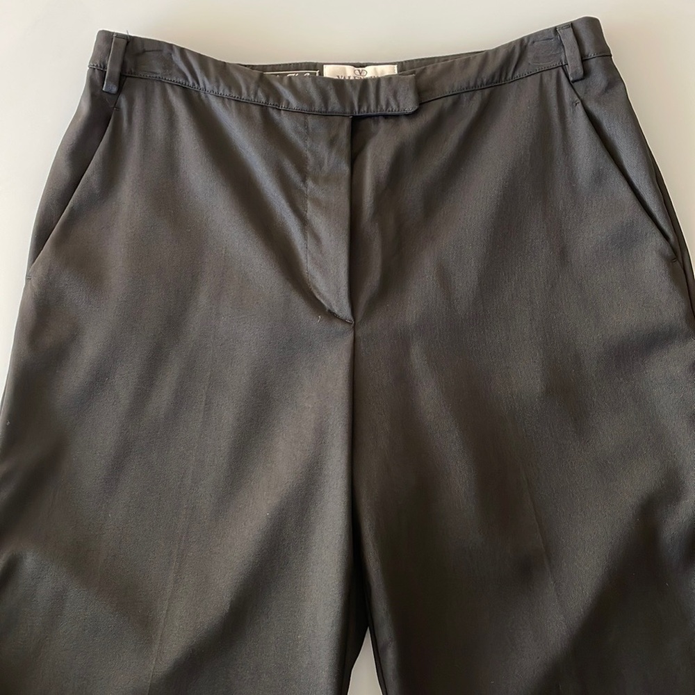Valentino Miss V Black Pantsuit Size 8 Vintage Valentino - Picture 13 of 16